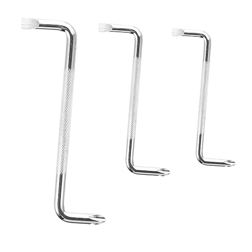 NUOBESTY 3pezzi Cacciaviti Taglio Angolare Design Forma z Con Per Riparazioni Auto Elettronica e Piccoli Elettrodomestici