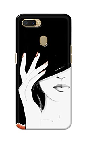 Image of PRINTFIDAA Photo of Beautiful Girl Hard Back Cover for Oppo A7 / Oppo A5s / Oppo A12 / Oppo A11k / Oppo A12s / CPH1909 Back Cover -(P6) KAT1005