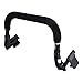 Baby Stroller Bumper Bar, Armrest Handle Crossbar, Premium PU Leather, Easy to Attach and Fold, Enhance Stroller Safety and Comfort
