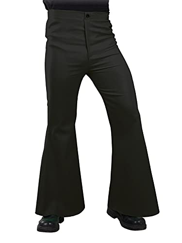 DISBACANAL Pantalon Disco Adulte - Noir, XL Cover