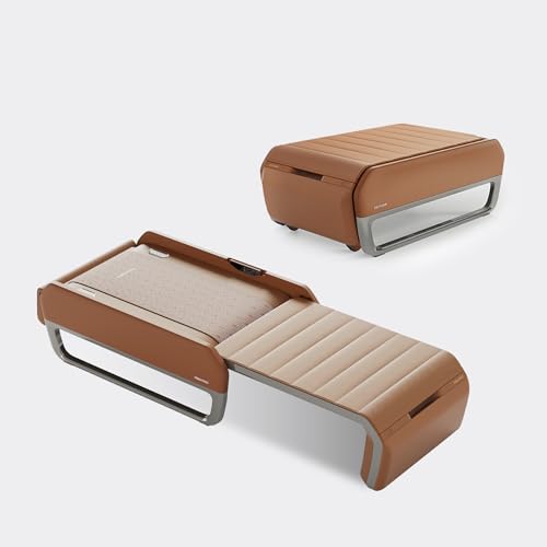 Image of CERAGEM V7, Therapeutic Thermal Massager @Home, Spinal Care Management, FDA Cleared Class II Medical Device, Patented Spinal Scan Technology Customized Massage (Brown)