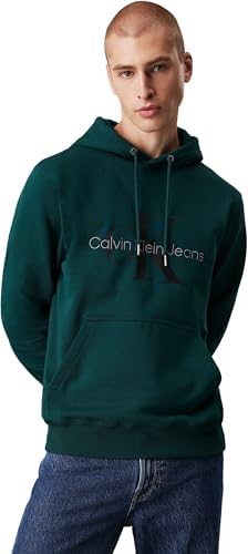 Calvin Klein Herren Hoodie Seasonal Monologo Regular mit Kapuze