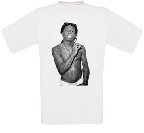 Photo de Lil Wayne T-shirt - Blanc - Taille Unique
