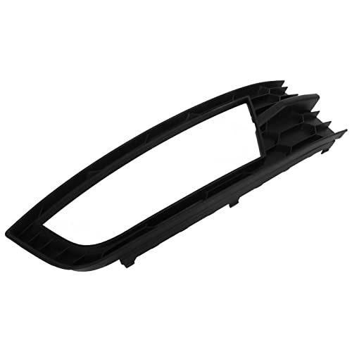 Image of Adium Fog Light Cover, Anti Aging Front Bumper Lower Grille Simple To Install ABS Perfect Fit for Cars (Right 5E08076829B9)