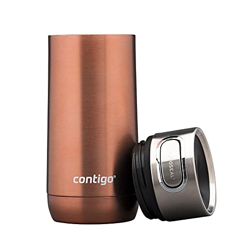 Contigo Luxe Autoseal Edelstahl-Thermobecher | hält 3 h warm | 360 ml, White Zinfandel – Ansicht 5