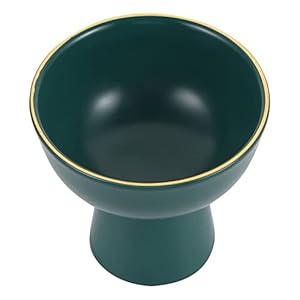 HAOTING Fruit Parfait Glazen Keramische Dessert Cup Ijs Kommen Tulp Zondag Cups Milkshake Cup Brulee Bowl Yoghurt Serveerbeker voor Huis en Restaurant Levert Zwartachtig Groen