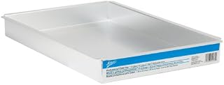 Ateco Aluminum Cake Pan, Rectangle, 12- by 18- by 2-Inches
