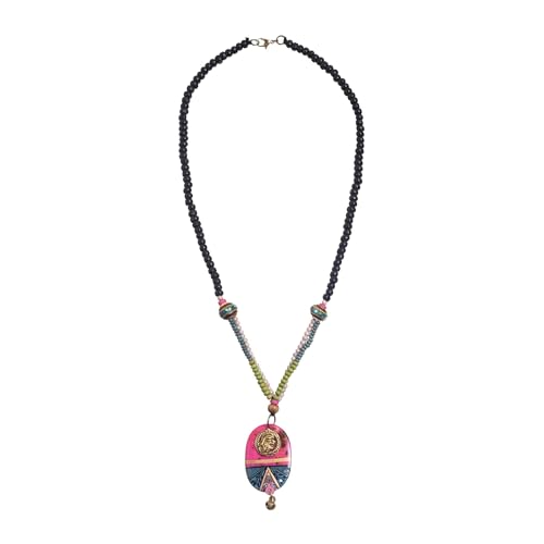 Image of AAKRITI ART CREATIONS Handcrafted Tribal & Ethnic Necklace Collection | Royal, Empress & Nomadic-Inspired Artisan Jewelry | Moonstone, Henna, Floral & Carnival Designs for Women