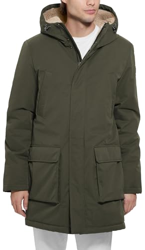 GUESS Men's Lawrence Three Quarter Jacket