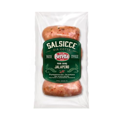 Fratelli Beretta, SALSICCE Jalapeno, Già cotte 180g
