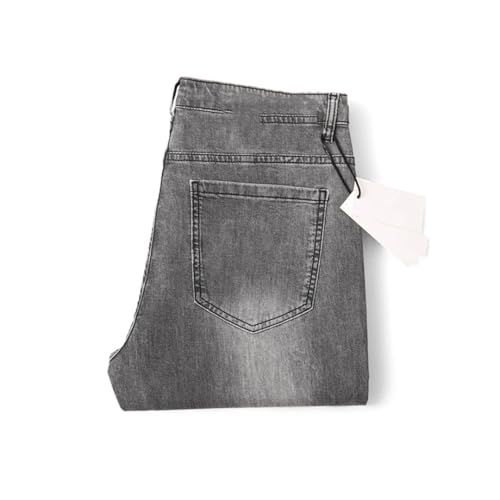 Men’S Slim Straight Jeans Mid Waist Stretch Fit Denim Pants Casual Zipper Fly Stonewashed Jeans4