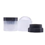 PREMIUM Ice Ball Molds, Round 2.5 Inch Ice Spheres. Stackable Slow Melting Round Ice Cube Maker for Whiskey and Bourbon (2, Black)