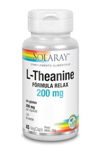 Solaray L-teanina - 45 Cápsulas