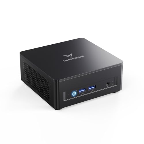 MINISFORUM UM690 Slim Mini PC Barebone with AMD Ryzen 9 6900HX,AMD Radeon 680M Mini Desktop Computer, Support 8K@60Hz HDMI 2.1/DP1.4/USB4 Output,4xUSB 3.2 Type A,Wifi6E&BT5.3(NO RAM/NO SSD/NO OS)
