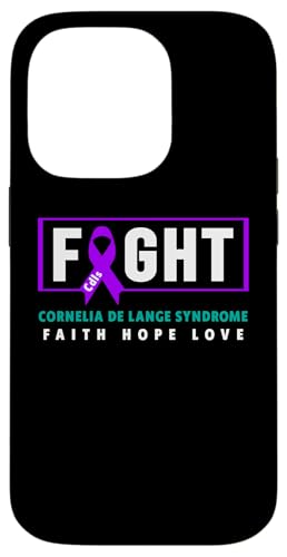 Fight CdLS �V���c - Cornelia De Lange�ǌ�Q CdLS Awareness �X�}�z�P�[�X iPhone 14 Pro �p