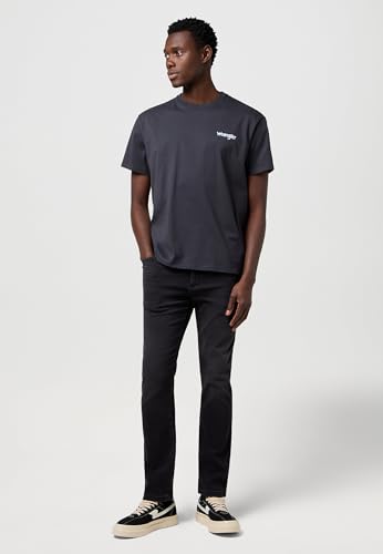 Wrangler - Jeans Herren - Slim Tapered Fit - Larston - Black Fog – Ansicht 3