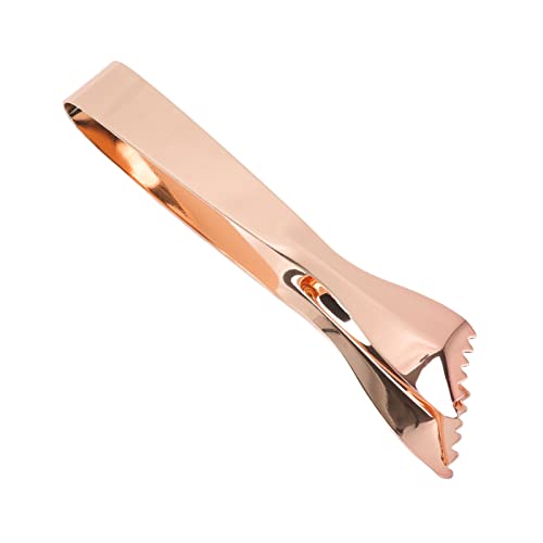 Airshi Pincettes de Cuisine, Pinces à Sucre Faciles à Saisir, épaisses pour Tranches de Citron pour Glaçons pour la Cuisine (Cuivre Plaqué), TENPz5mwt0hny3-12