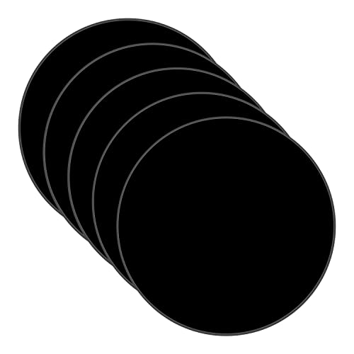 Rond acrylique noir 24 cm pour résoudre vos besoins de socles rigides
