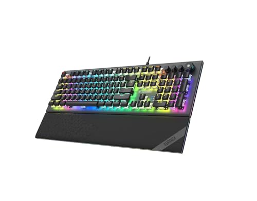 Clavier USB QWERTY Anglais iBox Aurora K-5 Noir pour ordinateur