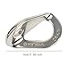 Aosekaa Climbing Anchor Climbing Hanger Stainless Steel Climbing Bolt Hanger for Mountaineering Work Save Sports Climbing, 6cm