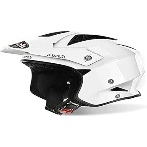 Airoh Unisex's TRR S Helmet, Color White Gloss, L Cover