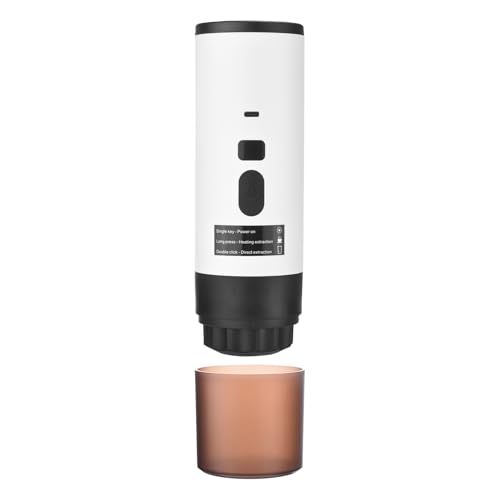 Cafetera portátil con batería y 90 mL de capacidad miniatura 5