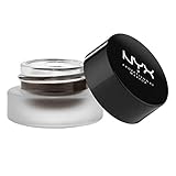 NYX Professional Makeup Gel Eyeliner and Smudger, Scarlette, Dark Brown, 0.11 Ounce