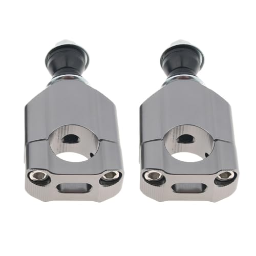 Support guidon moto CNC universel en aluminium robuste pour fixation d'accessoires fiables