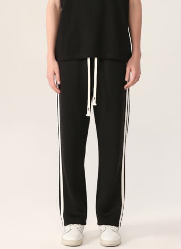 Image of dockstreet Track Pant for Men || Open Baggy Fit || Track Pants || Open Bottom Track Pant ||