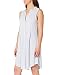 Hanro Women's Cotton Deluxe Button Front Tank Gown