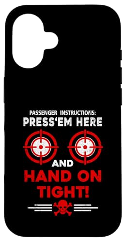 Passenger Instructions Press Em Here �ʔ����I�[�g�o�C�o�C�J�[ �X�}�z�P�[�X iPhone 16 �p