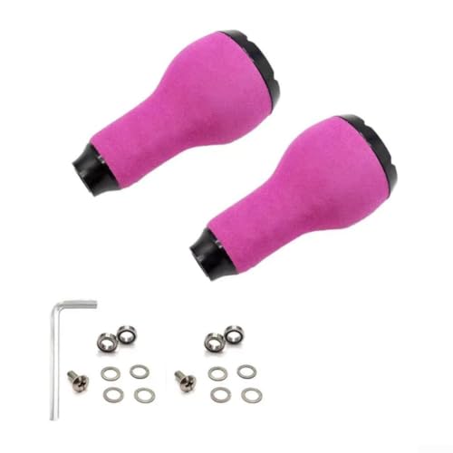 EVA Fishing Reel Knob 51mm for Daiwa Purple EVA Fishing Reel(2set)