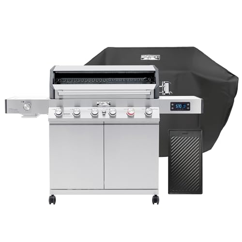 Monument Grills 6+1 Burner Smart Tech Propane...