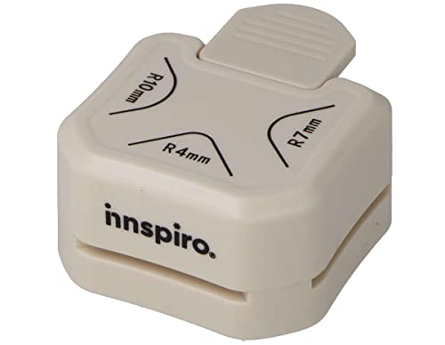 INNSPIRO Troqueladora de esquinas redonda 3 en 1 Corner Punch, perforadoras para Scrapbooking, DIY Manualidades, Creación de Tarjetas