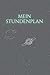 Mein Stundenplan: A5 Beschreibbarer Stundenplan für Schüler, Kalender mit Notizen und Aufgabenliste, Platz für Aufkleber, Wochenplan, Organisator des Klassenzimmers