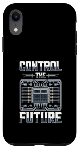Quantum AI CONTROL THE FUTURE �T�[�L�b�g �X�}�z�P�[�X iPhone XR �p
