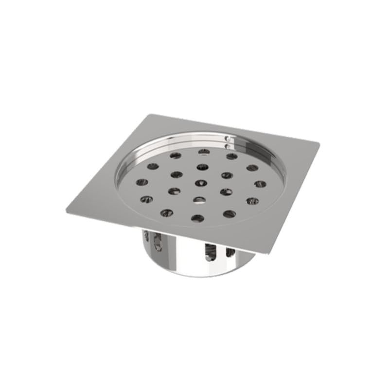 Viking SS304 Drain with Cockroach Trap Square - Stainless Steel 304- Length & Width 100mm (4”) Polished Finish- Anti-pest Drain Cover, Efficient Water Drainage (B08SLVPL42) Amazon Price History, Amazon Price Tracker