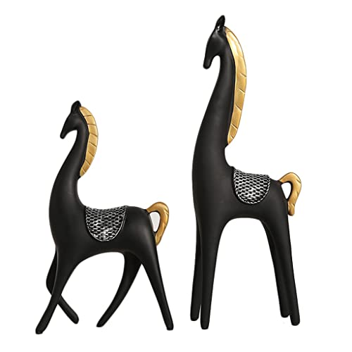 Ornements de bureau et statue de résine RLKHXBS décor de cabinet télé