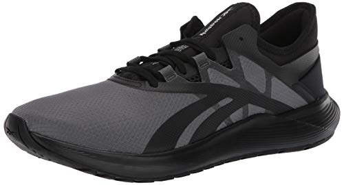Reebok Men's FLOATRIDE Fuel Run Shoe, Black/Black/White, 11 M US