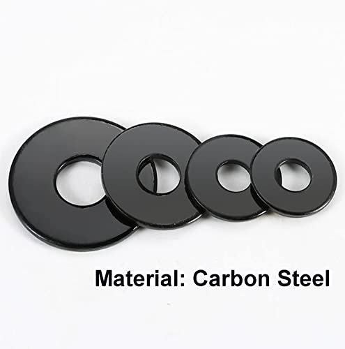 Qrity 20Pcs M2.5 Round Seal Washer Spacer, Carbon Steel Sealing Gasket Washers for Factory Repair M2.5 x 6mm - Image 4