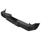 ALMULOO Rear Bumper Compatible with 2018-2024 Jeep Wrangler JL w/Room for Spare Tire...