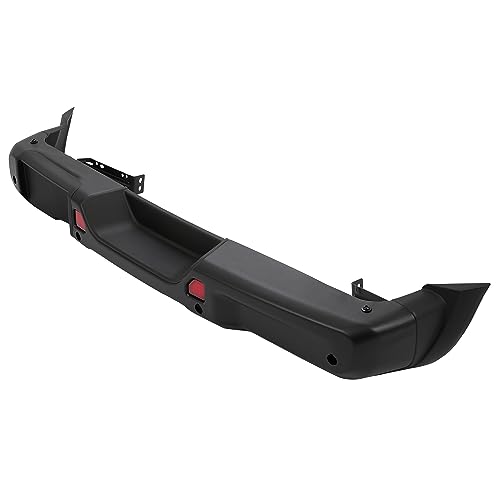 ALMULOO Rear Bumper Compatible with 2018-2024 Jeep Wrangler JL w/Room for Spare Tire Placement...
