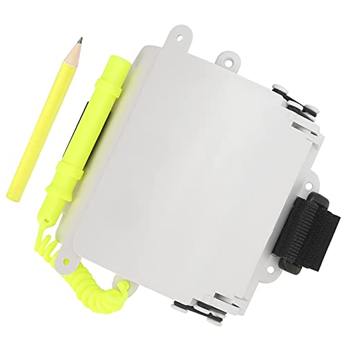 Acouto Diving Wrist Writing Slate Underwater Write Slate with Pencil Dive Accessory Diving Notepad Dive Slates
