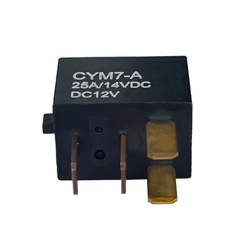 Relais universel CYM7-A 25A : l'interrupteur électrique robuste adapté aux circuits auto 12V 24V. - 4