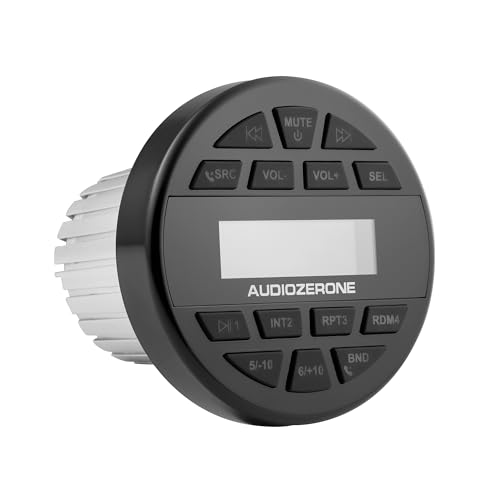 image for AUDIOZERONE Marine Bluetooth Amplifier car Audio System Waterproof Mul
