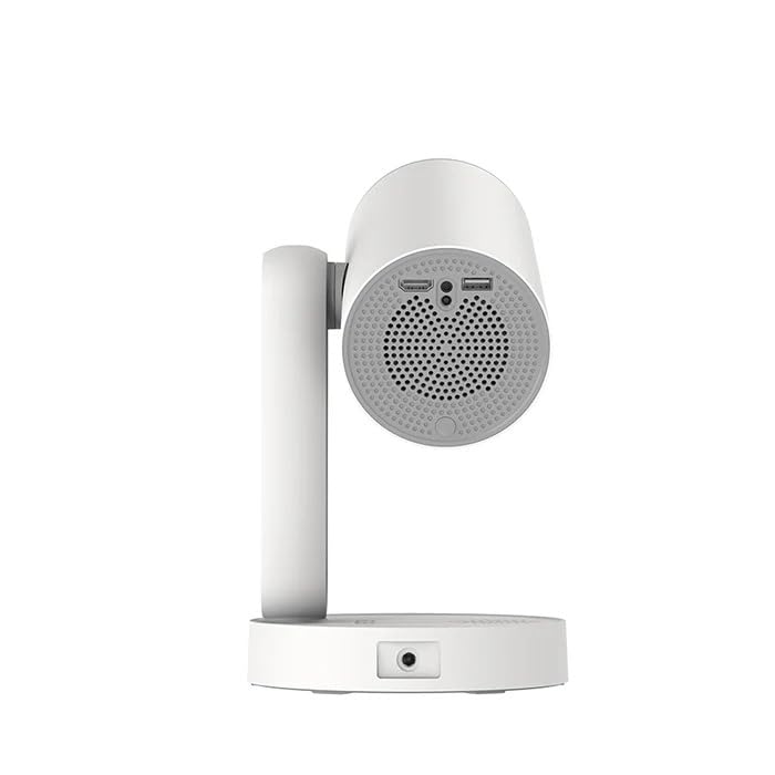 Samping view of ETOE Starfish Projector showing USB and HDMI ports