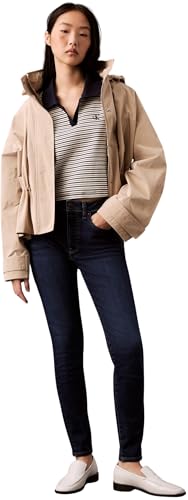 Calvin Klein Vaqueros Mujer Skinny Blue Orbit Talle Medio, Azul (Blue Orbit), 28W/30L