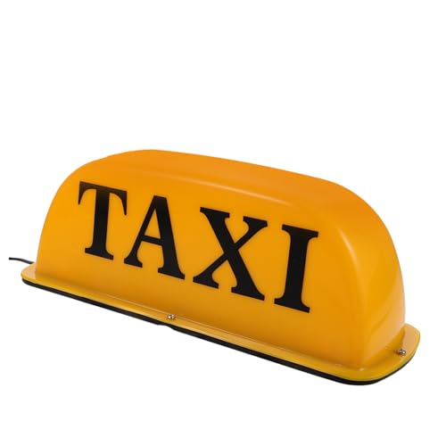 Enseigne taxi magnétique jaune durable Uonlytech