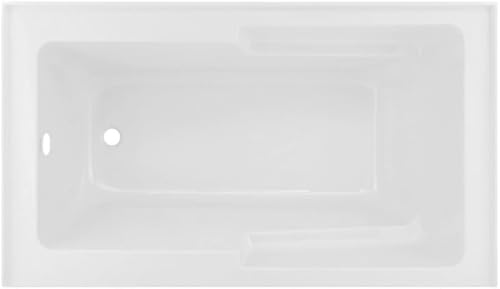 Vista 63 de Swiss Madison Well Made Forever SM-AB540MB Voltaire - Bañera de alcoba con faldón, 60 x 30 pulgadas, negro mate Mate negro