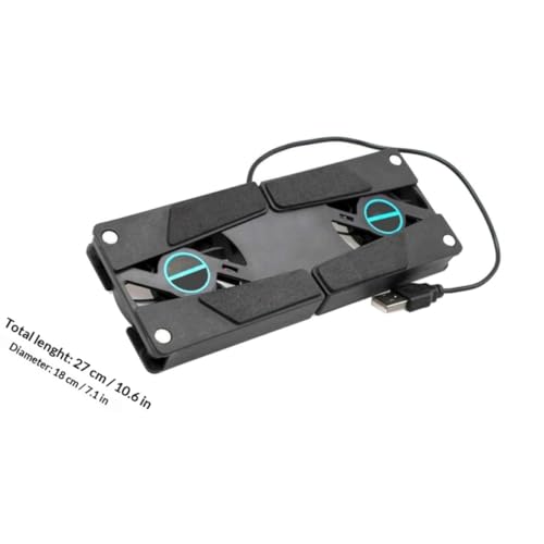 Refrigerador para portátil LALAFINA con doble ventilador miniatura 2